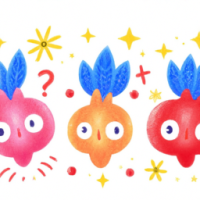 Create a high-resolution digital illustration featuring three adorable 