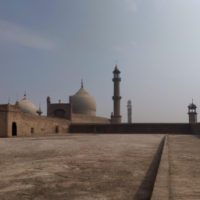 ایک تصویر بناؤ روضہ رسول ہو ہو پیچھے رات کا منظر ہو 